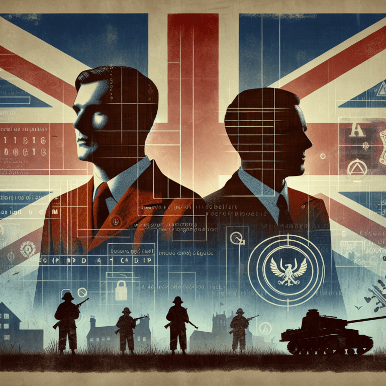 Doi britanici acuzaţi de spionaj în timp de război.