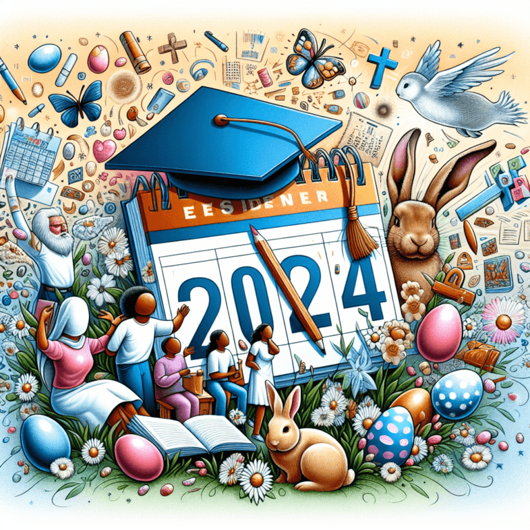 Elevii intra in concediu de Paste in 2024.