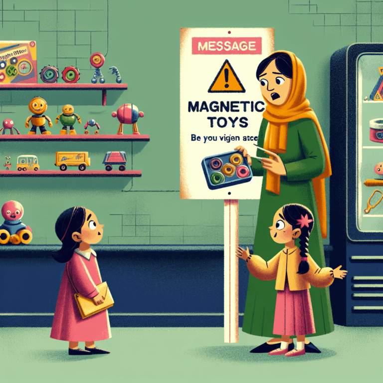 Mesajul mamei copilei pentru părinți: Fiți vigilenți în privința jucăriilor magnetice.