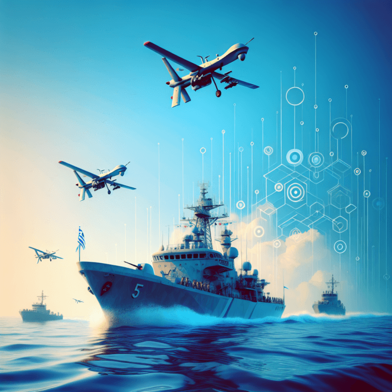 O navă militară grecească a interceptat două drone Houthi.