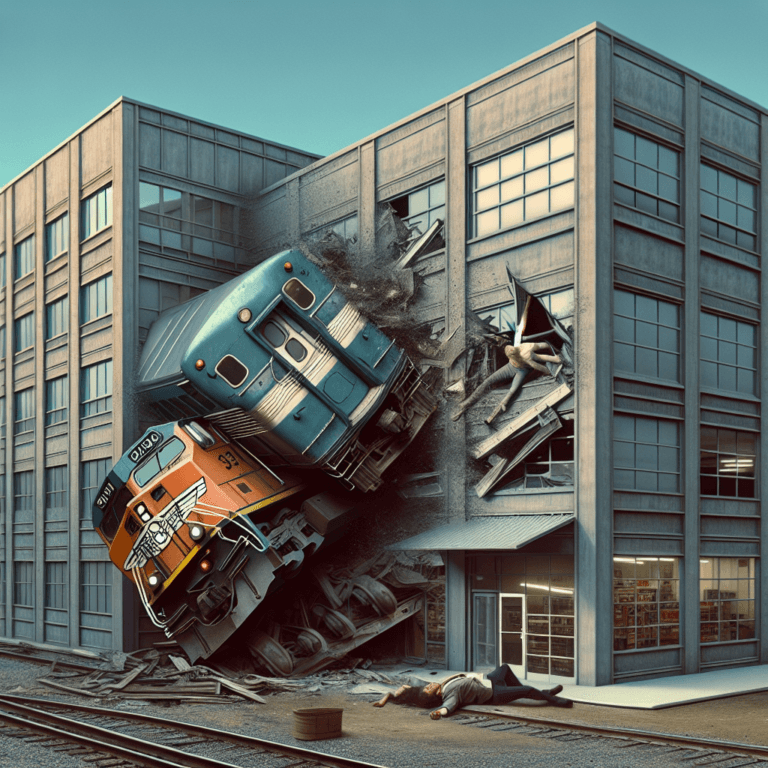 Un tren a izbit o persoană în Nicolina, în spate la Mathaus.