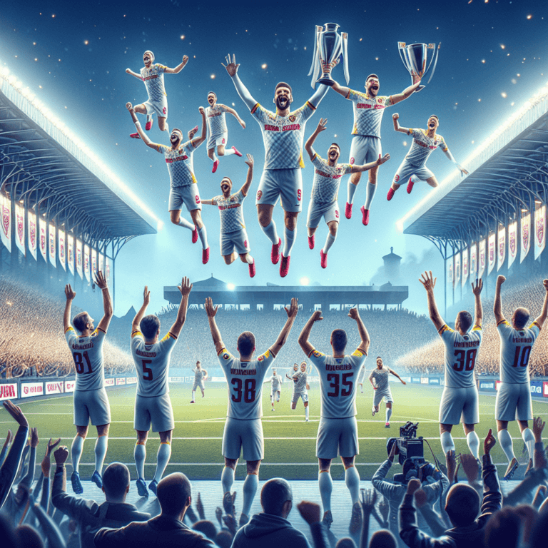 Unirea Slobozia a promovat în Superligă pentru prima dată.