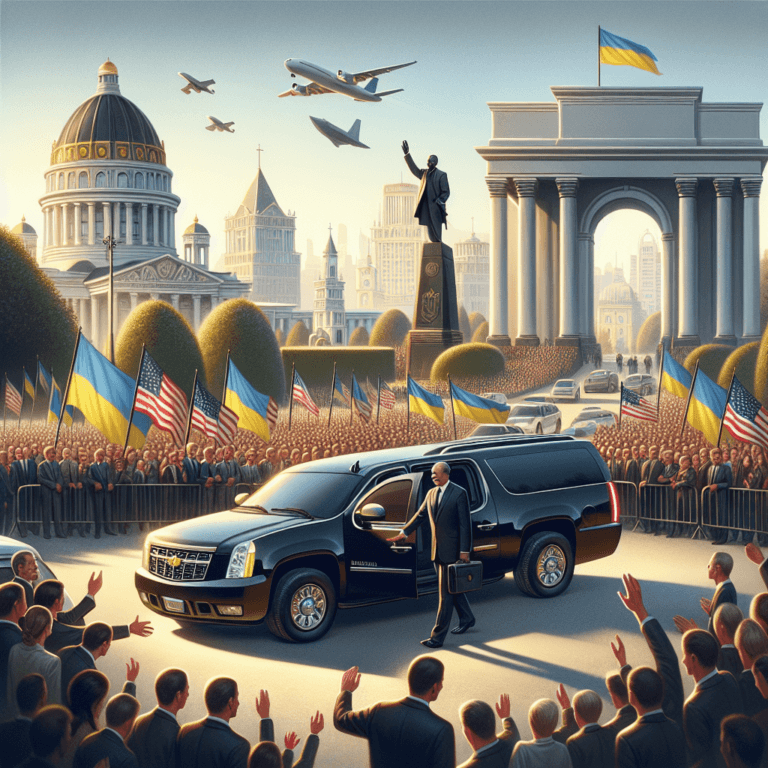 Antony Blinken soseşte în Ucraina în semn de solidaritate.