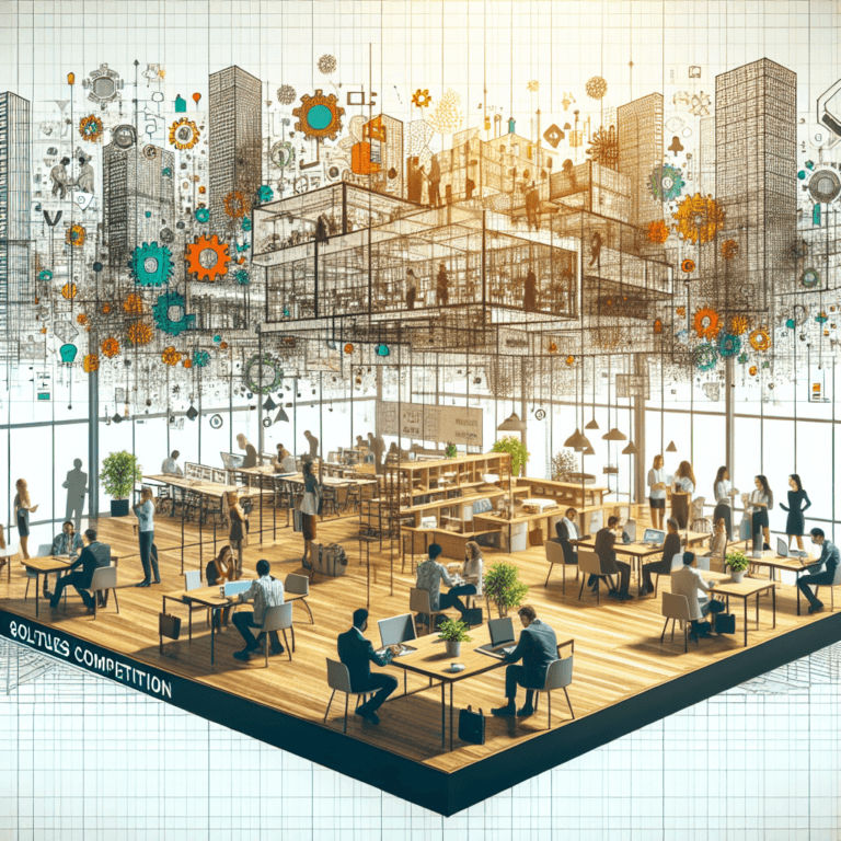 Concurs de soluții pentru amenajarea unui spațiu de „coworking”