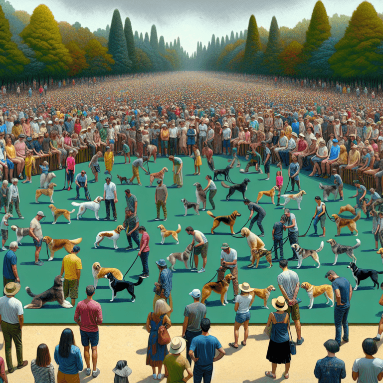 Ieșenii asistă în număr mare la demonstrațiile de dresaj canin din Copou.