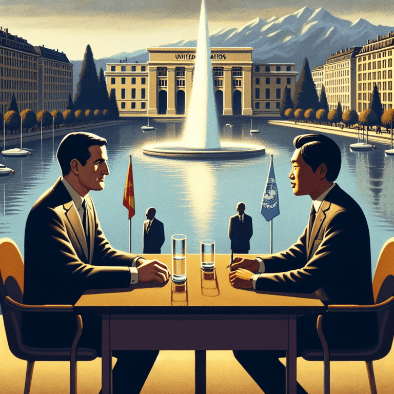 Oficiali americani şi chinezi se întâlnesc la Geneva