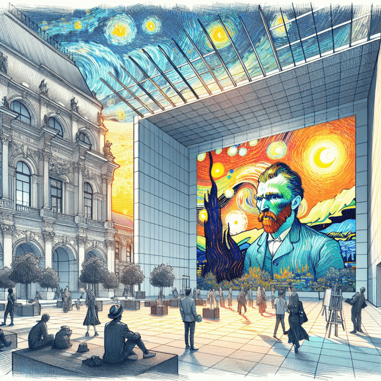 Primul spectacol imersiv Van Gogh la Iași, din 13 iunie, la Palas Campus.