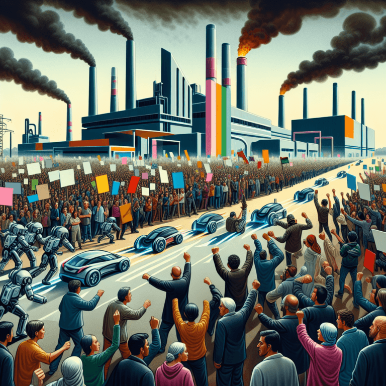 Protest violent împotriva Tesla în Germania, cu asalt spre fabrică.