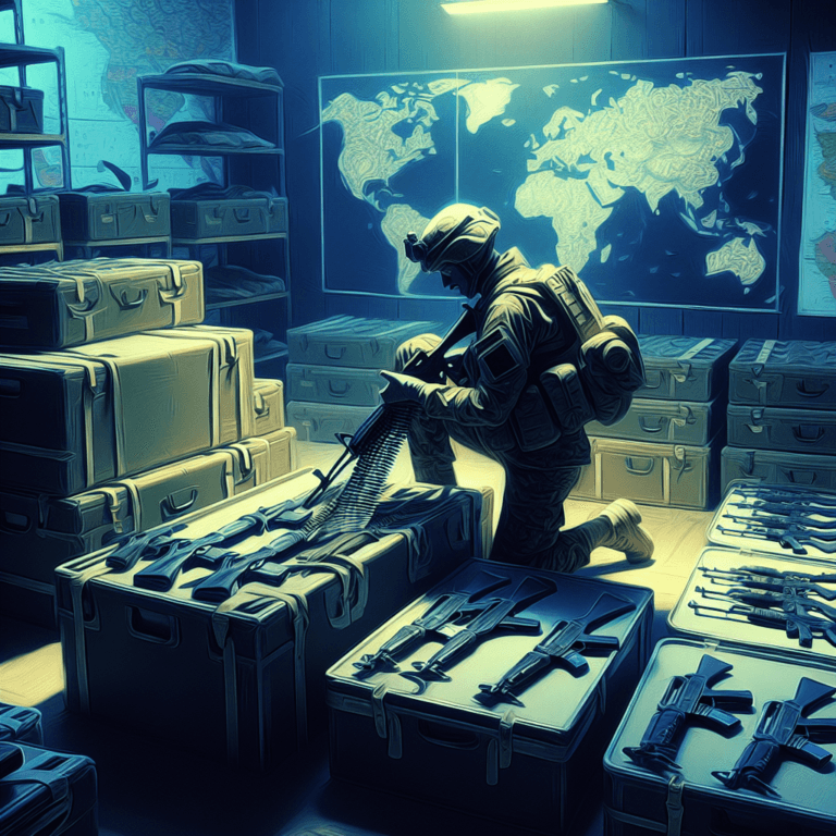 Rezervistul a vrut să vândă arme în Ucraina și Iran.