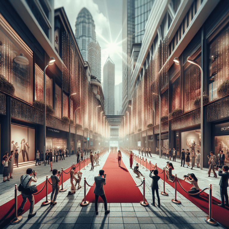 Vedetă pentru un minut – Covorul roșu pe Pietonal