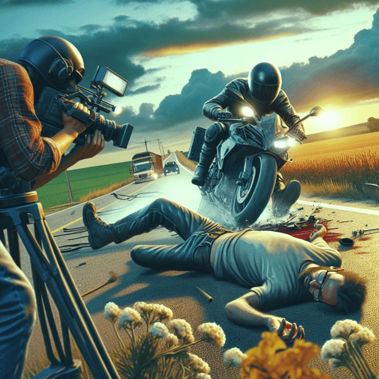 Accident mortal cu motociclist de 24 de ani. Moment tragic filmat.