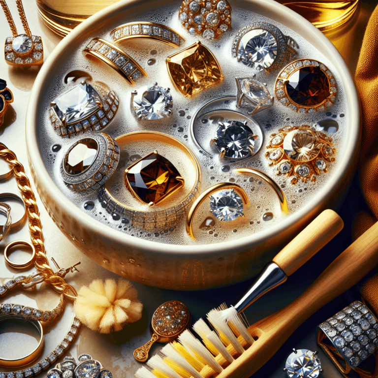 Cum să curățați bijuteriile cu diamante sau pietre prețioase.