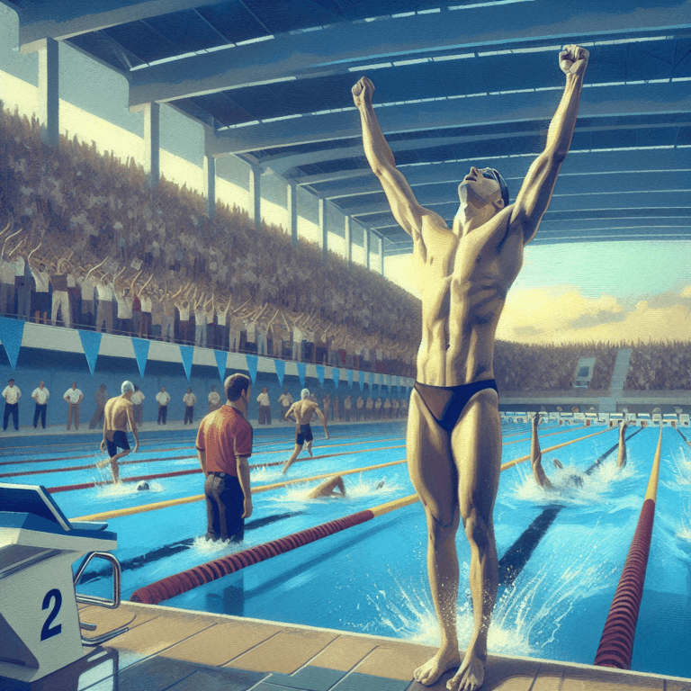 David Popovici câștigă proba de 200m liber la Barcelona.