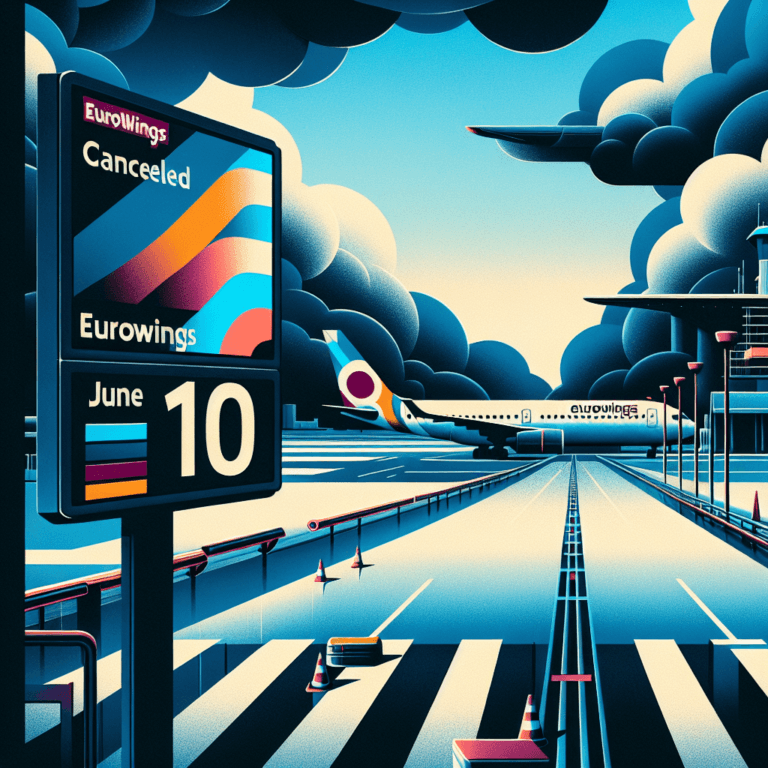 Eurowings anulează cursele de la Iași din 10 iunie.