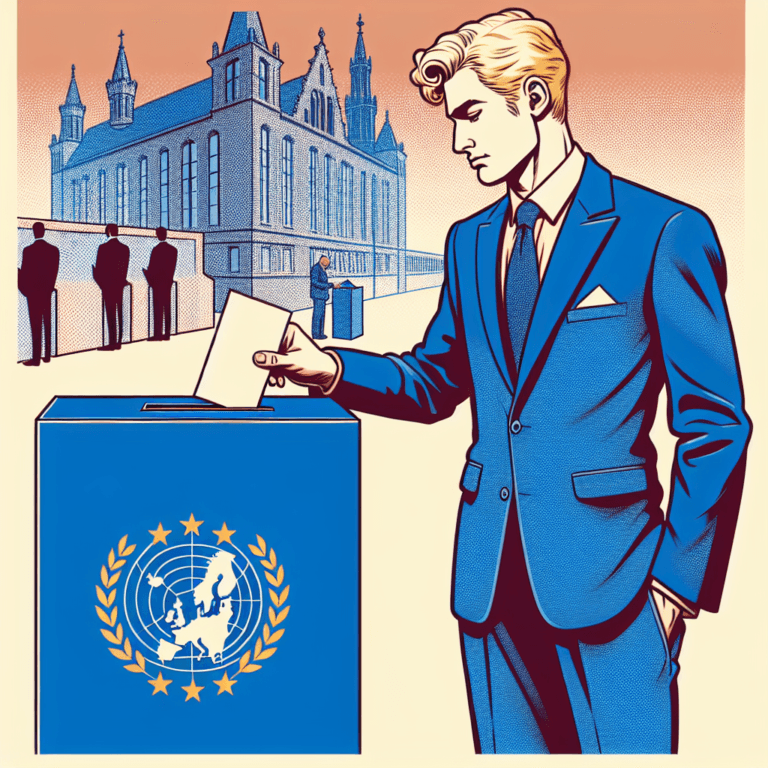 Geert Wilders a votat la Haga in alegerile europene din Olanda.