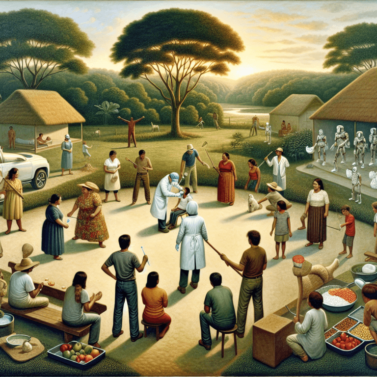 Lețții de igienă orală și comportament sănătos la țară.