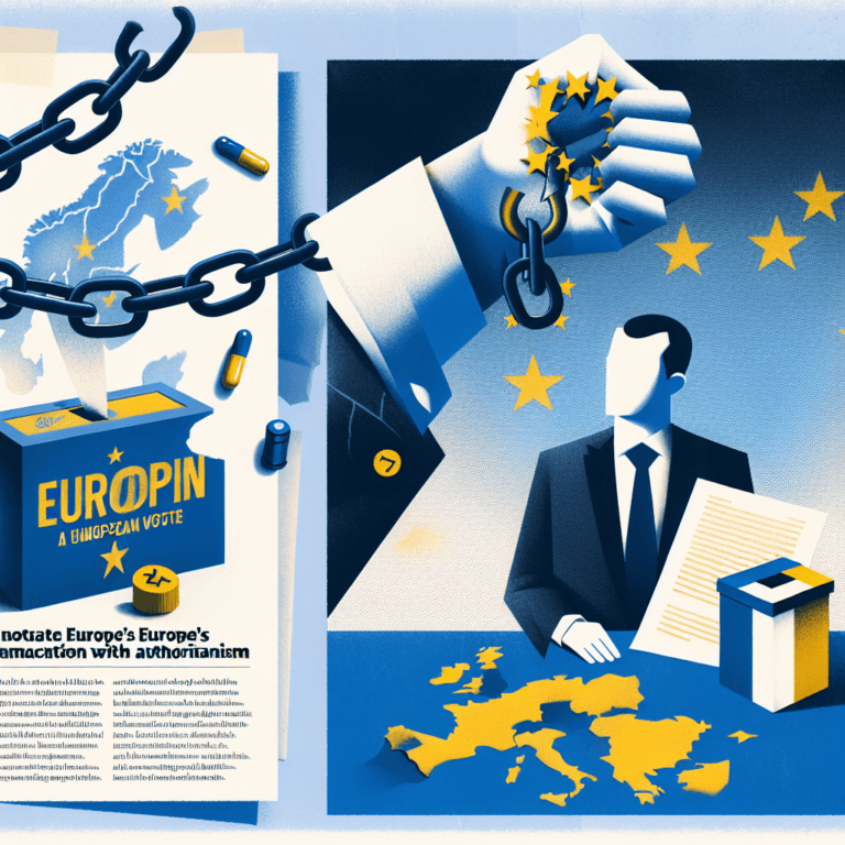 Macron denunță fascinația Europei pentru autoritarism și cere un vot european.