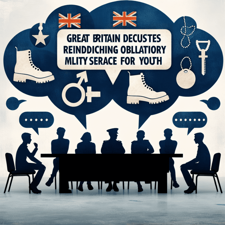 Marea Britanie discută reintroducerea servicului militar obligatoriu pentru tineri.