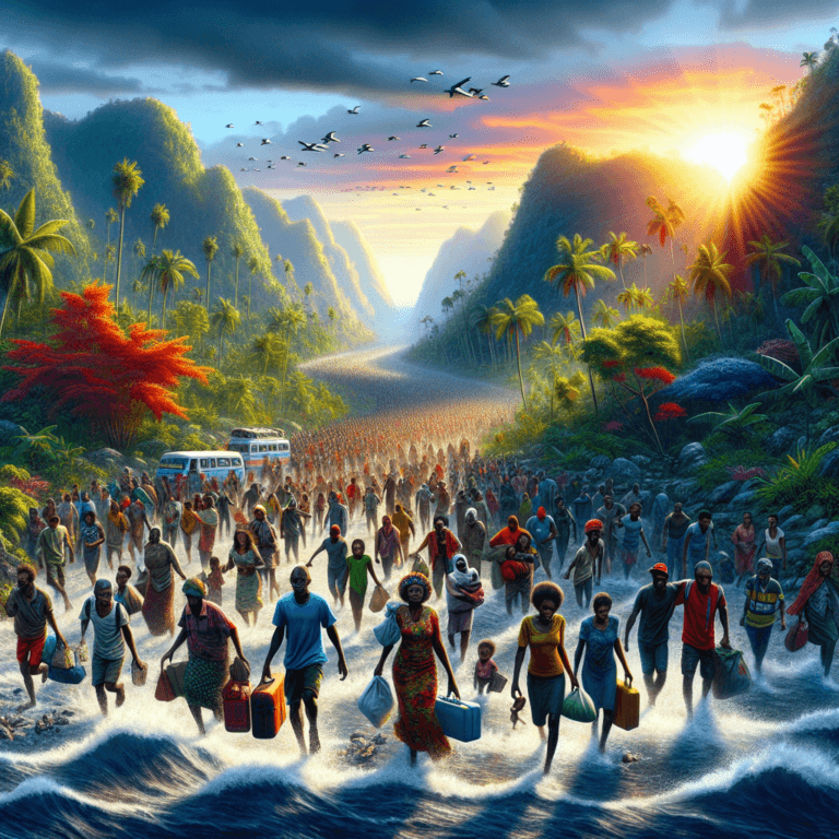 Mii de locuitori din Papua Noua Guinee evacuaţi.