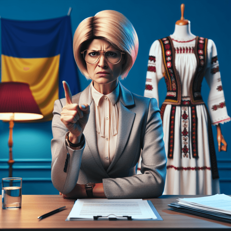 Ministrul Raluca Turcan condamnă folosirea portului tradițional românesc.