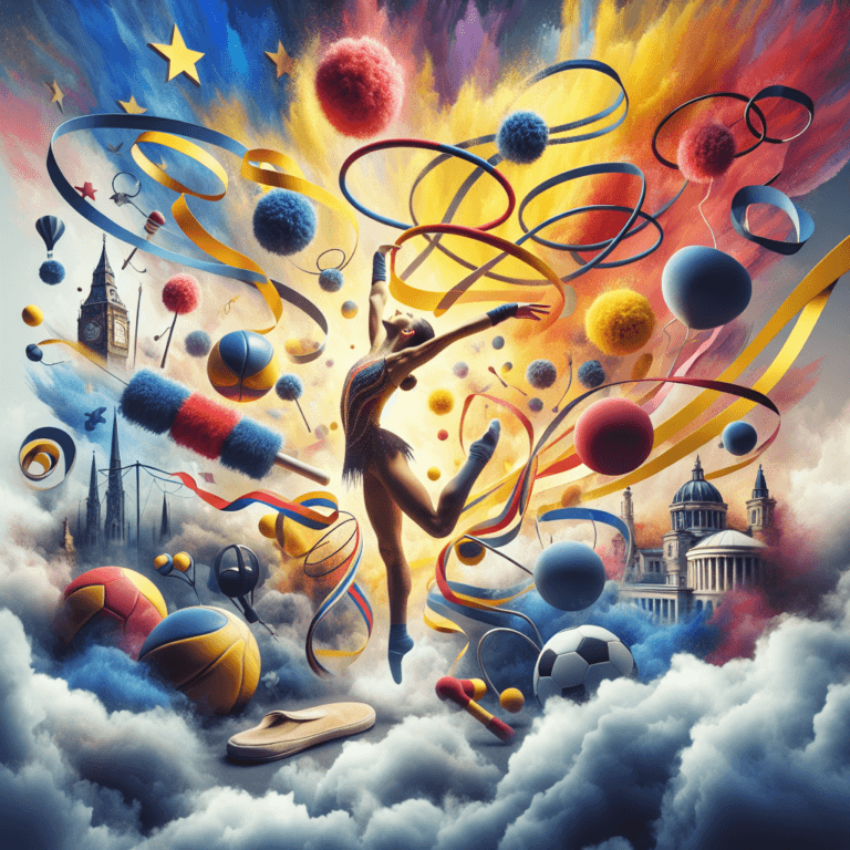 România este campioană europeană de junioare la gimnastică ritmică.