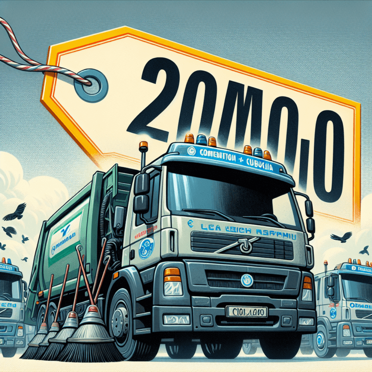 Salubris achiziționează autogunoiere și automăturătoare în valoare de 2 milioane de euro.