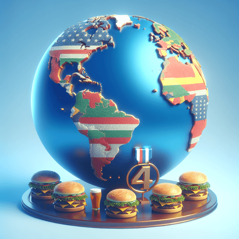 Suntem pe locul IV în lume la comenzi burgeri.