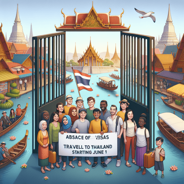 Thailanda elimină obligativitatea vizei pentru români din iunie 1
