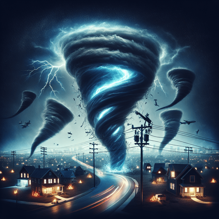 Tornadele au făcut prăpăd în Texas, fără energie electrică.