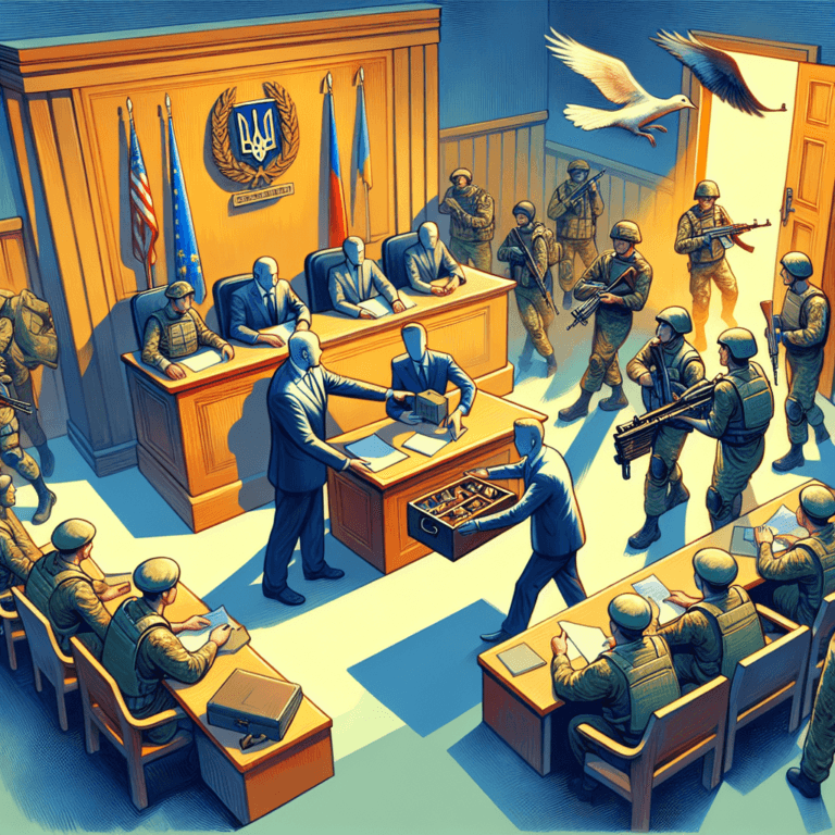 Un tribunal din Ucraina ordonă eliberarea deţinuţilor pentru luptă.