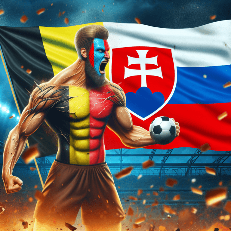 Belgia a fost învinsă de Slovacia în Grupa E.