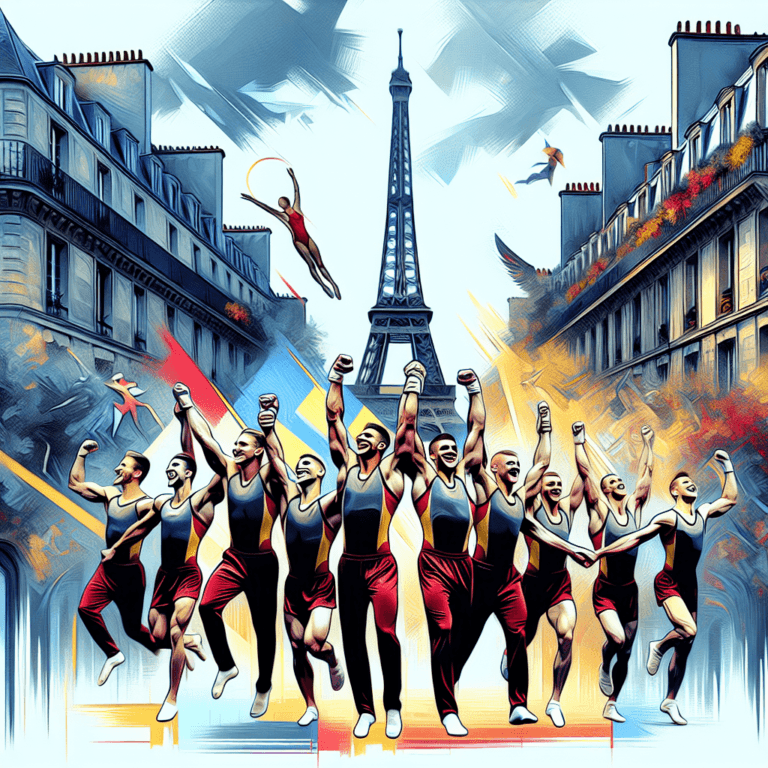 Echipa de gimnastică a României se califică la JO Paris