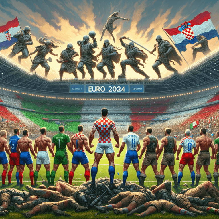 Euro 2024 – Luptătorii croați și băftoșii italieni.