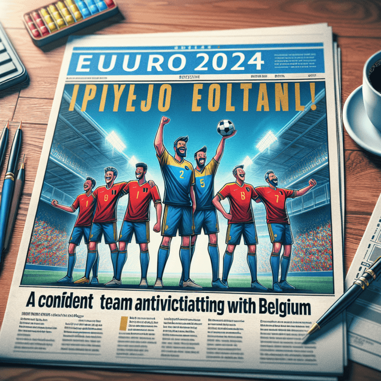Euro 2024: Radu Drăguşin – Încrezători în șansele cu Belgia.