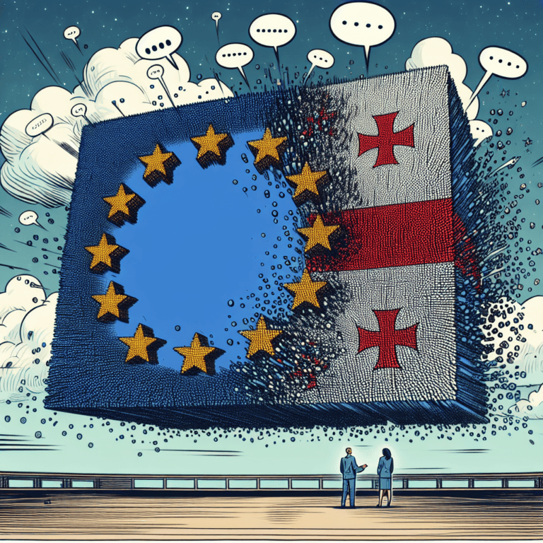 UE va reduce relațiile la nivel înalt cu Georgia.