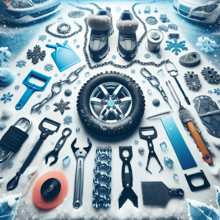 Accesorii auto pentru zăpadă și gheață: câte găsești?