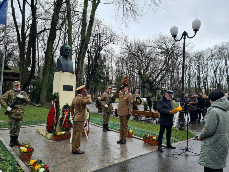 Omagiu poetului Grigore Vieru la Iași, 90 ani.