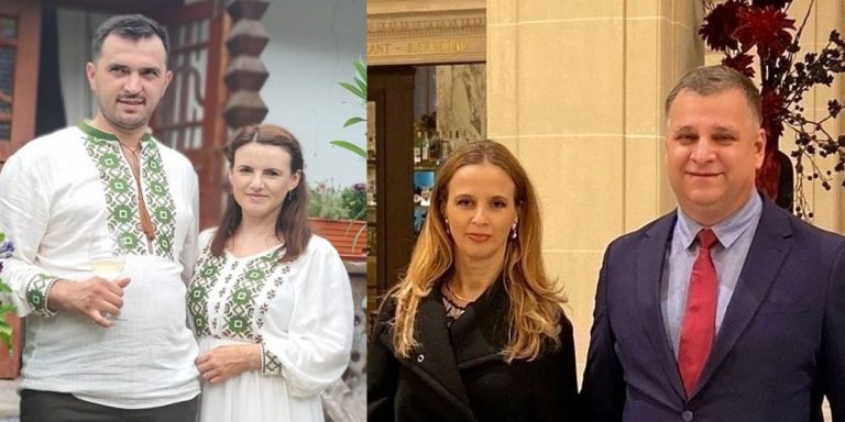 Suveraniști ajunși în Camera Deputaților cu soțiile.