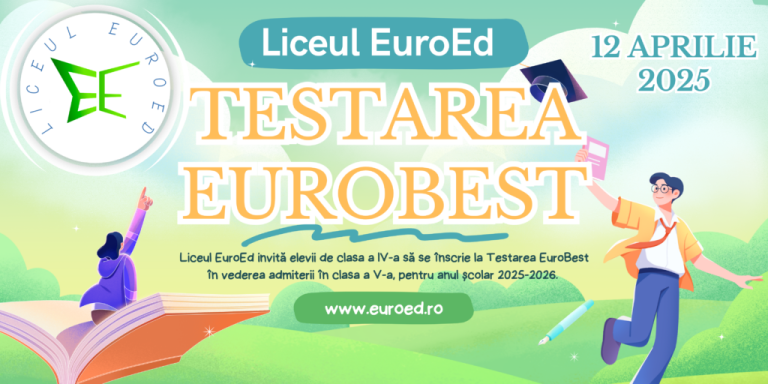 Admitere clasa a V-a Liceul EuroEd 2025-2026