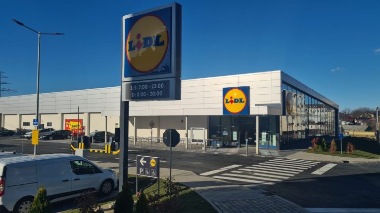 Lidl deschide un magazin nou săptămâna viitoare.