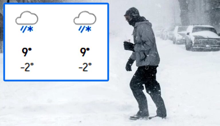 Ne așteaptă frig de Paște? Accuweather prognozează ninsori, viscol și temperaturi de iarnă.