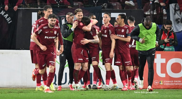 Superliga: CFR Cluj a câștigat 3-1 cu Dinamo.
