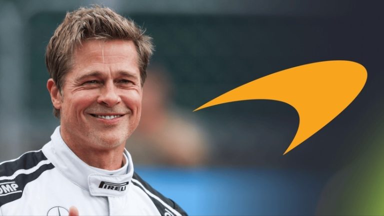 Brad Pitt a condus un McLaren la Austin