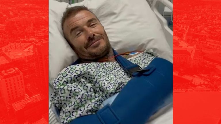 David Beckham a suferit o intervenție la încheietura mâinii drepte