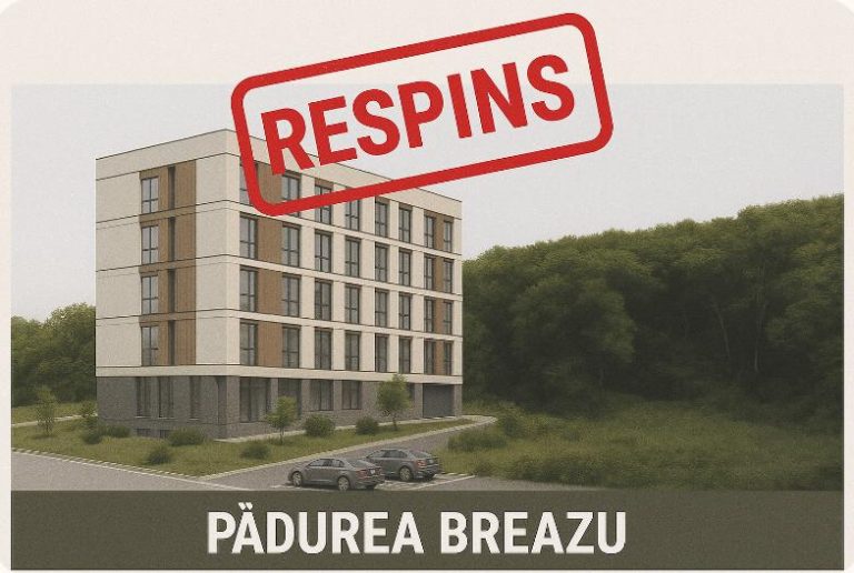 Hotel blocat în pădurea Breazu: acces respins