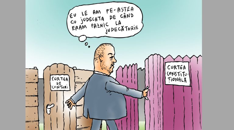 Mișcare firească pentru Mihai Busuioc – iese dintr-o curte și intră în alta