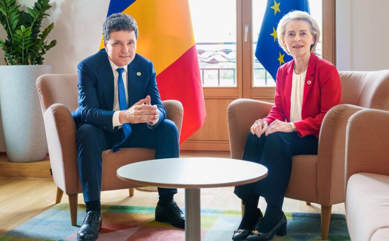 Preşedintele Nicuşor Dan a întâlnit-o pe Ursula von der Leyen