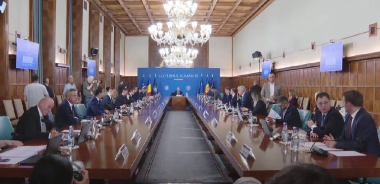 Prima ședință a Guvernului lui Ilie Bolojan