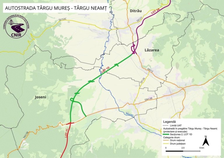 Autostrada Unirii: Contestație pentru contract lot 1D
