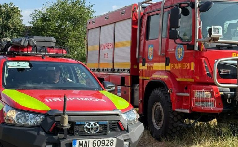 Cabană din Cisnădioara, distrusă complet de incendiu